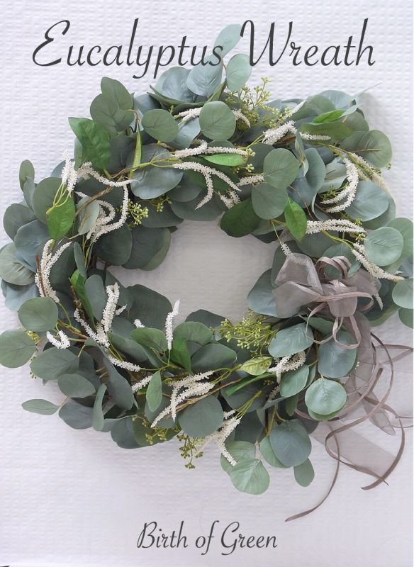 Eucalyptus Wreath（Amaranth)